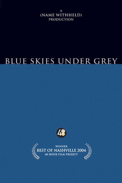 Póster de Blue Skies Under Grey
