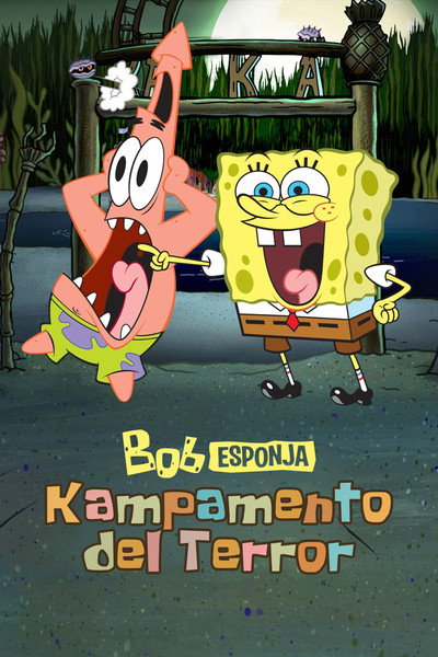 Póster de Bob Esponja: Campamento del Terror