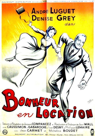 Póster de Bonheur en location