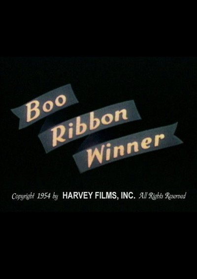 Póster de Boo Ribbon Winner