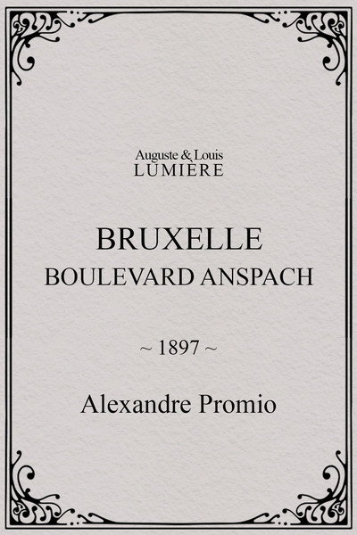 Póster de Boulevard Anspach