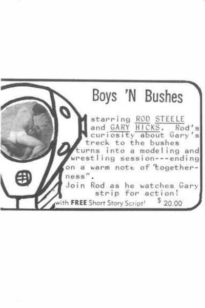 Póster de Boy 'n Bushes