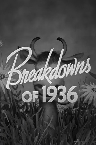 Póster de Breakdowns of 1936
