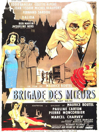 Póster de Brigade des moeurs