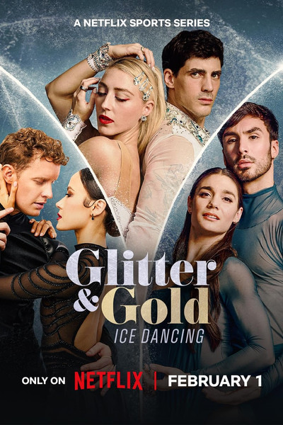 Póster de Brillantina y Oro: Danza sobre hielo