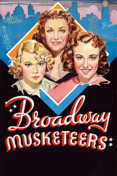 Póster de Broadway Musketeers