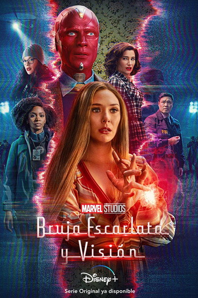 Póster de Bruja Escarlata y Visión