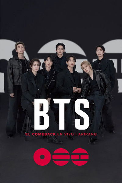Póster de BTS  El Comeback en vivo