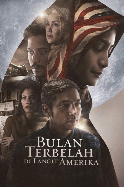 Póster de Bulan Terbelah di Langit Amerika