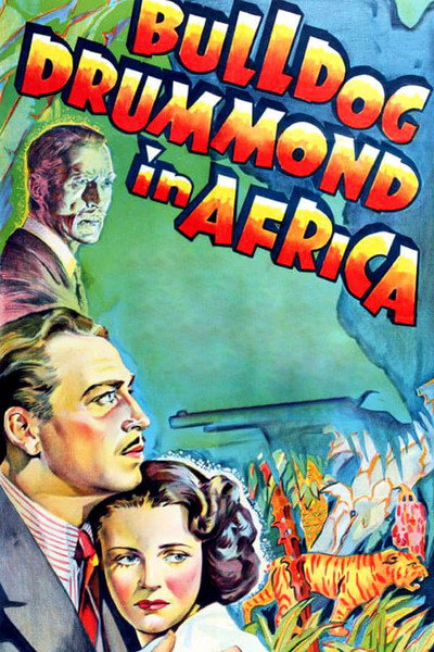 Póster de Bulldog Drummond in Africa