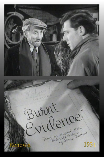 Póster de Burnt Evidence