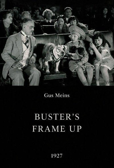 Póster de Buster's Frame Up