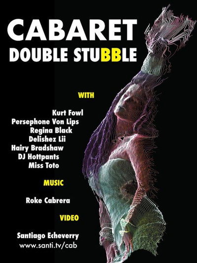 Póster de Cabaret: Double Stubble