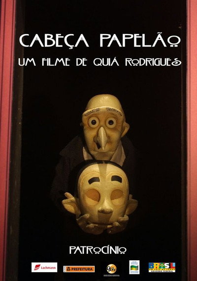 Póster de Cabeça de Papelão
