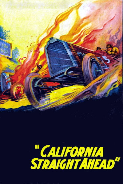 Póster de California Straight Ahead