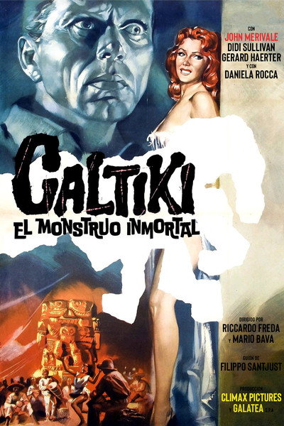 Póster de Caltiki, el monstruo inmortal
