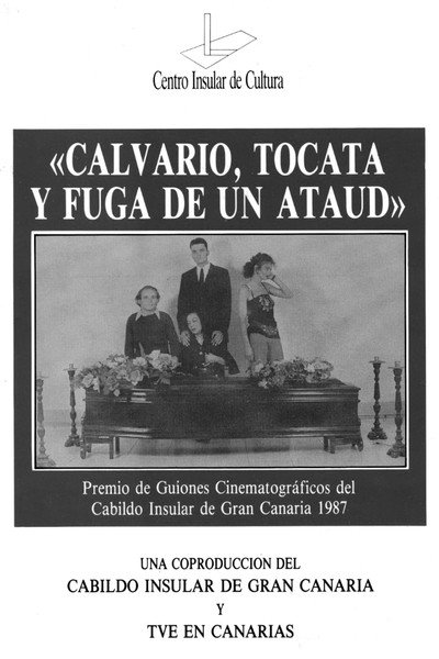 Póster de Calvario, tocata y fuga de un ataúd