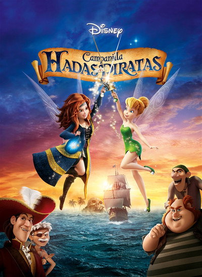 Póster de Campanilla: Hadas y piratas