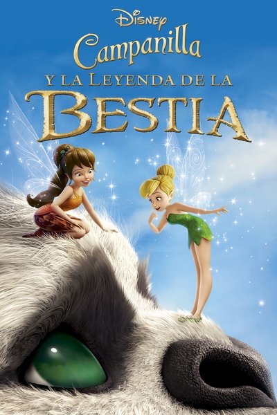 Póster de Campanilla y la leyenda de la bestia