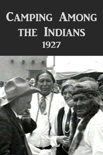 Póster de Camping Among the Indians