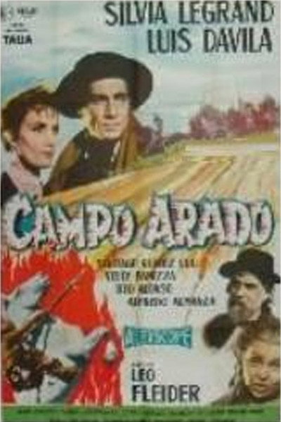 Póster de Campo arado
