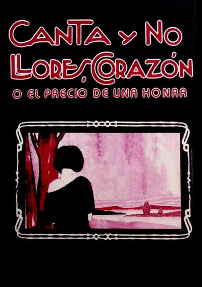 Póster de Canta y no llores, corazón