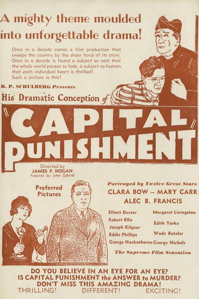 Póster de Capital Punishment