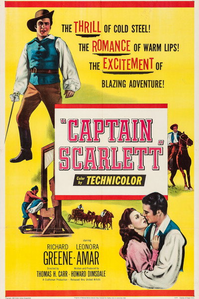 Póster de Capitán Scarlett