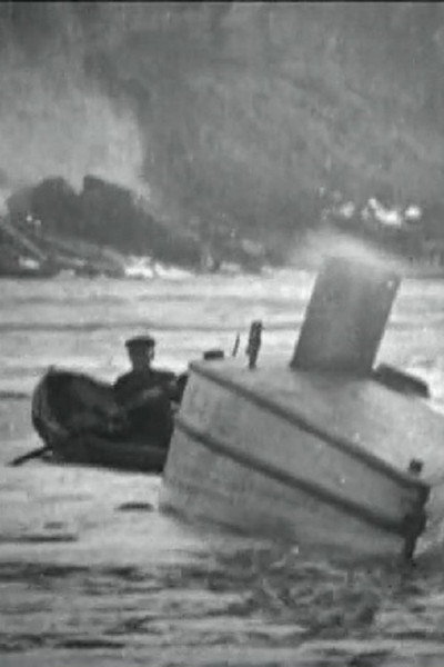 Póster de Captain Nissen Going Through Whirlpool Rapids, Niagara Falls