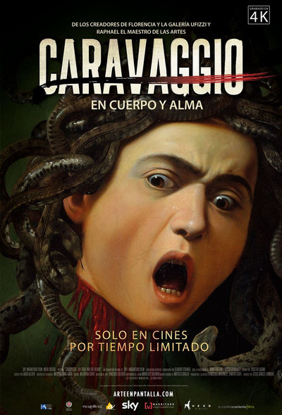 Póster de Caravaggio. En cuerpo y alma