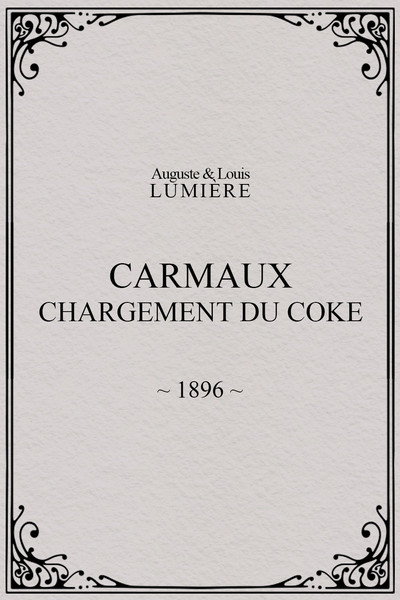 Póster de Carmaux, chargement du coke