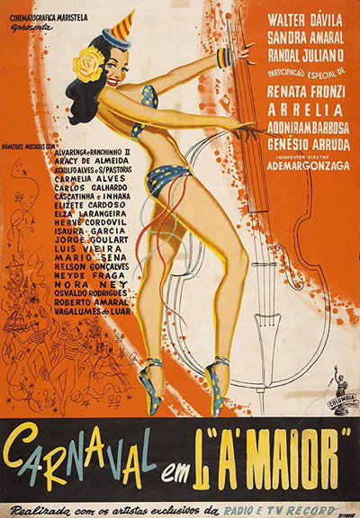Póster de Carnaval em Lá Maior