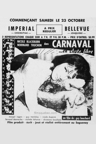 Póster de Carnaval en chute libre
