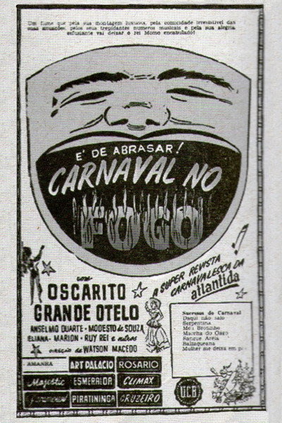 Póster de Carnaval no Fogo