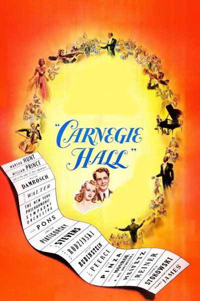 Póster de Carnegie Hall