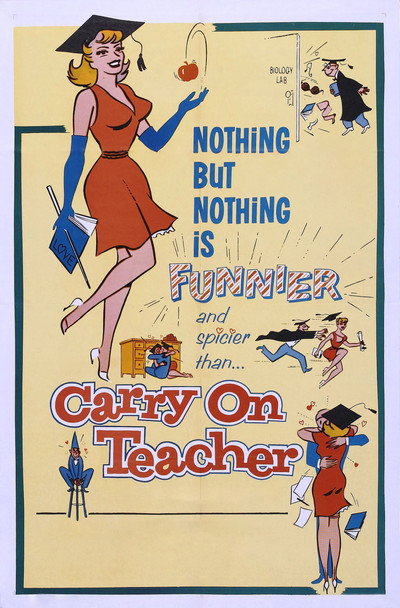 Póster de Carry on Teacher