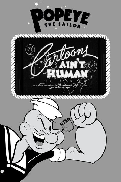 Póster de Cartoons Ain't Human