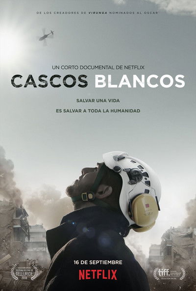 Póster de Cascos blancos