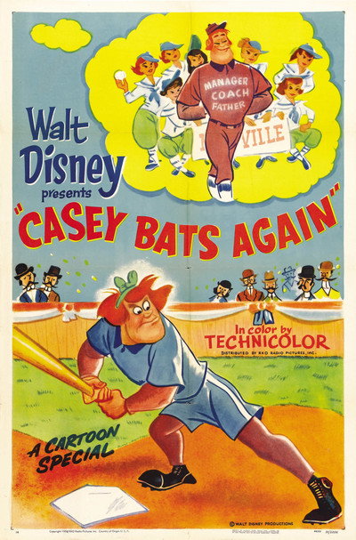 Póster de Casey Bats Again