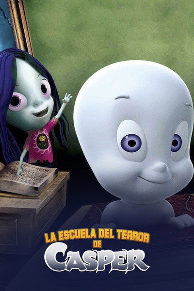 Póster de Casper, escuela de sustos