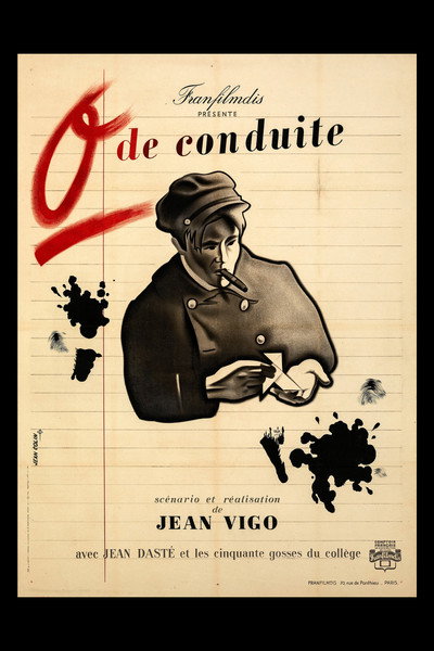 Póster de Cero en conducta