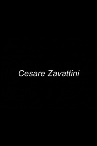 Póster de Cesare Zavattini