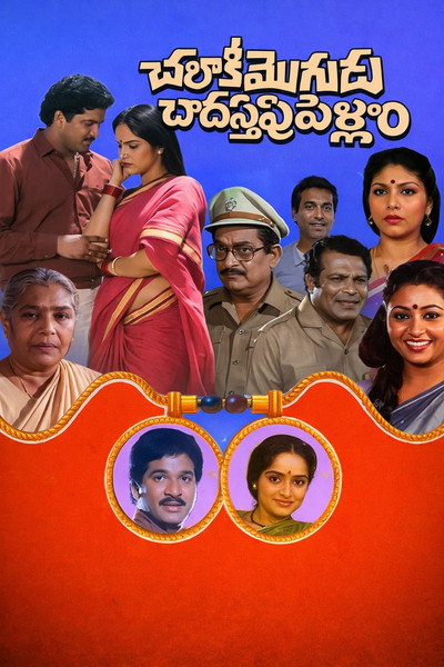 Póster de Chalaki Mogudu Chadastapu Pellam