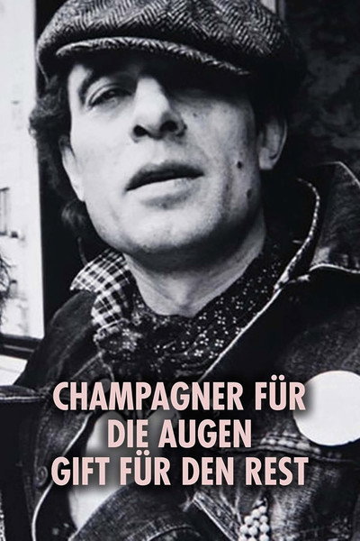 Póster de Champagner für die Augen - Gift für den Rest