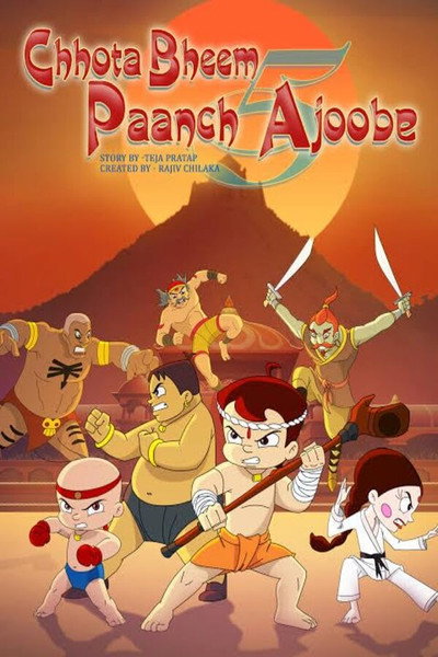 Póster de Chhota Bheem Paanch Ajoobe
