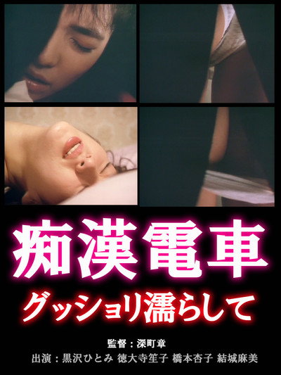 Póster de Chikan densha: Gusshori nurashite