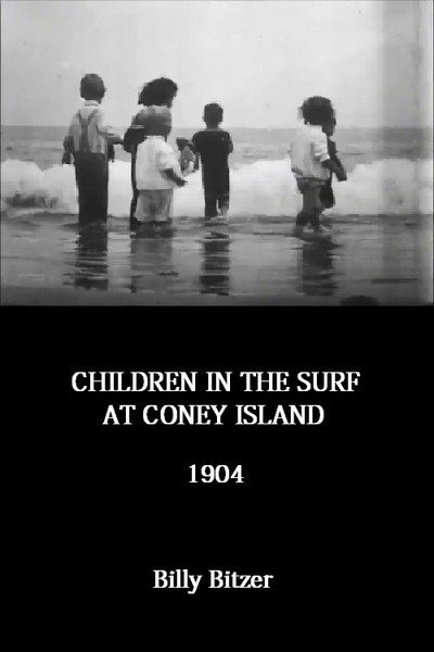 Póster de Children in the Surf at Coney Island