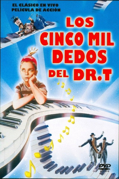 Póster de Cinco mil dedos del Dr. T