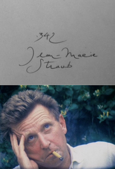 Póster de Cinematon #342 Jean-Marie Straub