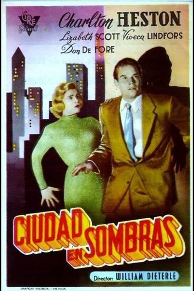Póster de Ciudad en sombras